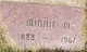  Minnie Mae “Winnie” <I>Howser</I> Sumner