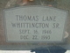  Thomas Lane Whittington Sr.