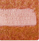  Mary Weems <I>Stewart</I> Teesdale