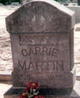  Carrie Ann <I>Thomas</I> Martin