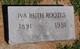  Iva Ruth <I>Adkison</I> Rootes