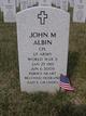  John M. Albin