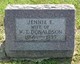  Jennie E. Donaldson