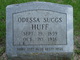  Mary Odessa <I>Suggs</I> Huff