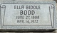 Ella <I>Biddle</I> Bood