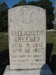  Elizabeth Kreeger