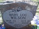  Mary Lou Wilson
