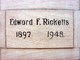  Edward Flanders Robb “Doc” Ricketts