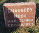  Chauncey I Meek