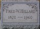  Frederick Warren “Fred” Hillard