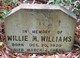  Willie M Williams