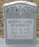  Harding Lewis Humphreys