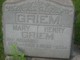  Mary <I>Niemann</I> Griem