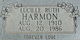  Lucille Ruth “Lucy” <I>Cramer</I> Harmon