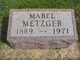  Mabel <I>Tennyson</I> Metzger