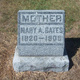  Mary A. “Marie” <I>Sigler</I> Bates