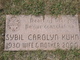  Sybil Carolyn <I>Schneider</I> Kuhn