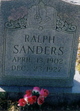  Ralph Sanders
