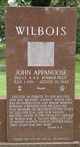  John Appanoose Wilbois Jr.