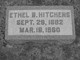  Ethel B <I>Burford</I> Hitchens