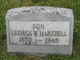  George W Hartzell