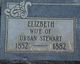  Elizabeth <I>Luck</I> Stewart