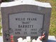  Willie Frank Barrett Sr.