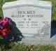  Walter Winston Holmes