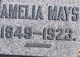  Amelia M. Mays