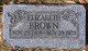  Elizabeth Brown