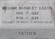  William McKinley Eason