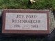 Joy Ford Rosenbarger Photo
