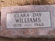  Clara E <I>Day</I> Williams