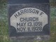  Harrison F “Harry” Church
