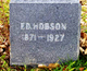  Edward Adolphus “Eddie” Hobson