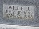  Willie J C “Will” Francis