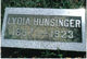  Lydia <I>Dice</I> Hunsinger