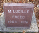  M Lucille Freed