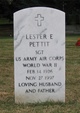  Lester Earl Pettit