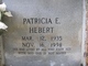  Patricia E. <I>Allen</I> Hebert