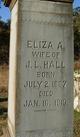  Eliza A. Hall