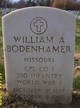  William A Bodenhamer