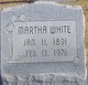  Martha Ann <I>Stinnett</I> White