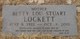  Betty Lou <I>Stuart</I> Lockett