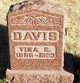  Lavina G “Vina” <I>White</I> Davis