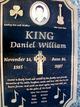  Daniel William King