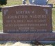  Bertha M. <I>Johnston</I> Wiggins