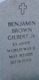 Benjamin Brown Gilbert Jr.