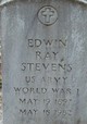  Edward Ray “Edwin” Stevens