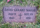 David Gerard Mahar